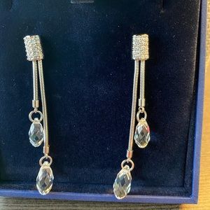 Swarovski drop earrings